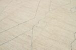 Details Of Cream Geometric Modern Moroccan Rug 60779 by Nazmiyal Antique Rugs