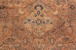 Details Of Oversized Floral Antique Persian Kerman Rug 70936 by Nazmiyal Antique Rugs