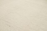 Details Of Ivory Modern Distressed Rug 60807 by Nazmiyal Antique Rugs