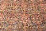 Details Of Large Antique Fine Intricate Floral Persian Tabriz Rug 70875 by Nazmiyal Antique Rugs