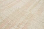 Details Of Light Beige Orange Modern Distressed Rug 60823 by Nazmiyal Antique Rugs