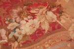 Details Of Oversized Antique French Aubusson Rug 70926 by Nazmiyal Antique Rugs