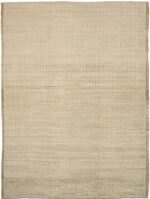 Green Beige Color Textured Modern Distressed Rug 60825 by Nazmiyal Antique Rugs