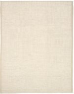 Ivory Textured Modern Distressed Rug 60806 by Nazmiyal Antique Rugs