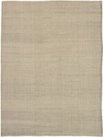 Textured Soft Neutral Color Modern Distressed Area Rug #6083 by Nazmiyal Antique Rugs
