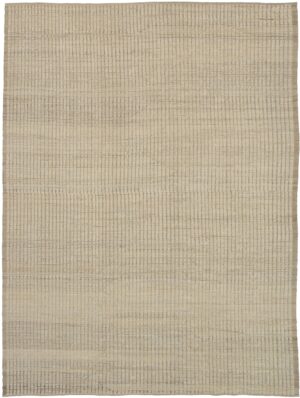Textured Soft Neutral Color Modern Distressed Area Rug #6083 by Nazmiyal Antique Rugs