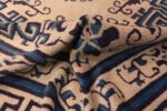 Pile Of 18th Century Large Antique Chinese Ningxia Rug 70812 by Nazmiyal Antique Rugs
