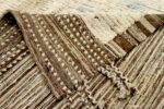 Pile Of Brown Beige Light Beige Modern Distressed Rug 60788 by Nazmiyal Antique Rugs