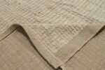 Pile Of Cream Color Modern Distressed Rug 60791 by Nazmiyal Antique Rugs