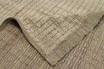 Pile Of Green Beige Color Textured Modern Distressed Rug 60825 by Nazmiyal Antique Rugs