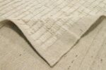 Pile Of Ivory Modern Distressed Rug 60807 by Nazmiyal Antique Rugs