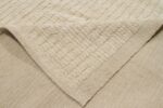 Pile Of Light Beige Modern Distressed Rug 60786 by Nazmiyal Antique Rugs