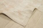 Pile Of Light Beige Orange Modern Distressed Rug 60823 by Nazmiyal Antique Rugs