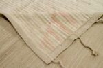 Pile Of Taupe Geometric Modern Distressed Rug 60814 by Nazmiyal Antique Rugs