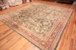 Side Of Mostofi Design Antique Persian Sultanabad Rug 70939 by Nazmiyal Antique Rugs