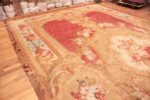 Side Of Oversized Antique French Aubusson Rug 70926 by Nazmiyal Antique Rugs