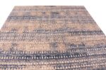 Whole View Of Silk And Wool Abstract Blue Modern Boutique Area Rug 60771 by Nazmiyal Antique Rugs by Nazmiyal Antique Rugs