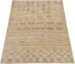 Whole View Of Green Color Geometric Modern Moroccan Rug 60782 by Nazmiyal Antique Rugs