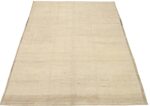 Whole View Of Ivory Color Modern Moroccan Rug 60784 by Nazmiyal Antique Rugs