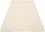 Whole View Of Ivory Geometric Modern Moroccan Rug 60781 by Nazmiyal Antique Rugs