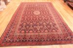 Whole View Of Purple Vintage German Continental Rug 70927 by Nazmiyal Antique Rugs