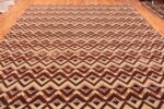Whole View Of Geometric Vintage French Art Deco Area Rug 70316 by Nazmiyal Antique Rugs