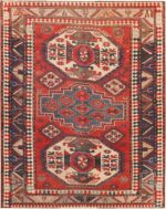 Antique Caucasian Kazak Rug 71016 by Nazmiyal Antique Rugs