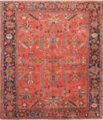 Antique Persian Serapi Area Rug Antique Persian Serapi Area Rug 71009 by Nazmiyal Antique Rugs