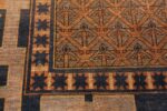 Close Up Of Silk Antique Turkish Seljuk Design Rug 70665 by Nazmiyal Antique Rugs