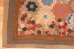 Corner Of Antique American Quilt Patchwork 71024 by Nazmiyal Antique Rugs