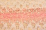 Detail Of Salmon Color Modern Boutique Area Rug 60772 by Nazmiyal Antique Rugs