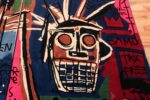 Detailed Of Colorful Modern Basquiat Inspired Art Area Rug 71005 by Nazmiyal Antique Rugs