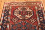 Details Of Antique Caucasian Kazak Rug 71016 by Nazmiyal Antique Rugs