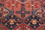Details Antique Persian Bakhtiari Area Rug 70754 by Nazmiyal Antique Rugs