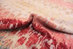 Pile Of Salmon Color Modern Boutique Area Rug 60772 by Nazmiyal Antique Rugs