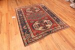 Side Of Antique Caucasian Kazak Rug 71016 by Nazmiyal Antique Rugs