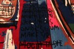 Texture Of Colorful Modern Basquiat Inspired Art Area Rug 71005 by Nazmiyal Antique Rugs