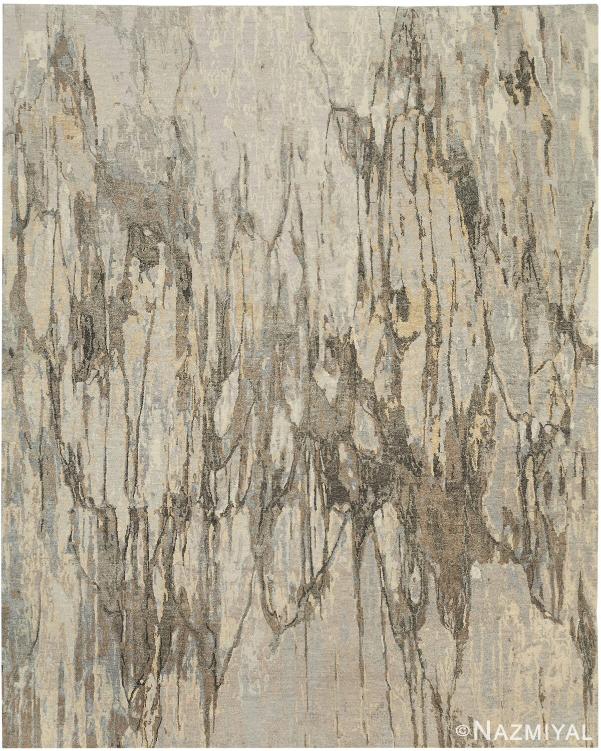 Earthy Tones Modern Boutique Rug 60738 by Nazmiyal Antique Rugs
