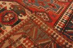 Weave Of Antique Caucasian Kazak Rug 71016 by Nazmiyal Antique Rugs