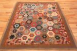 Whole View Of Antique American Quilt Patchwork 71024 by Nazmiyal Antique Rugs