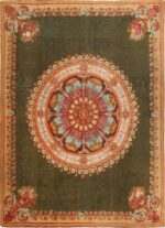 Antique French Charles X Savonnerie Rug 70965 by Nazmiyal Antique Rugs