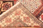 Back Of Tribal Geometric Antique Persian Bakhtiari Area Rug 71051 by Nazmiyal Antique Rugs