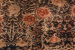 Close Up Of Antique Persian Silk Saddle Rug 48625 by Nazmiyal Antique Rugs