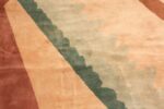 Close Up Of Oversized Antique French Art Deco Carpet 70262 by Nazmiyal Antique Rugs