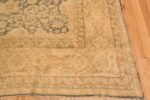 Corner Of Large Blue Background Antique Persian Kerman Area Rug 71053 by Nazmiyal Antique Rugs