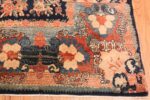 Corner Of Large Floral Antique Persian Sarouk Rug 70814 by Nazmiyal Antique Rugs