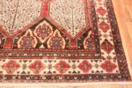 Corner Of Tribal Geometric Antique Persian Bakhtiari Area Rug 71051 by Nazmiyal Antique Rugs