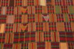 Detail Of Antique African Ewe Kente Textile 70848 by Nazmiyal Antique Rugs