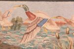 Detail Of Beautiful Antique American Hooked Rug 70982 by Nazmiyal Antique Rugs
