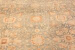 Detail Of Light Blue Background Large Antique Persian Tabriz Area Rug 71047 by Nazmiyal Antique Rugs
